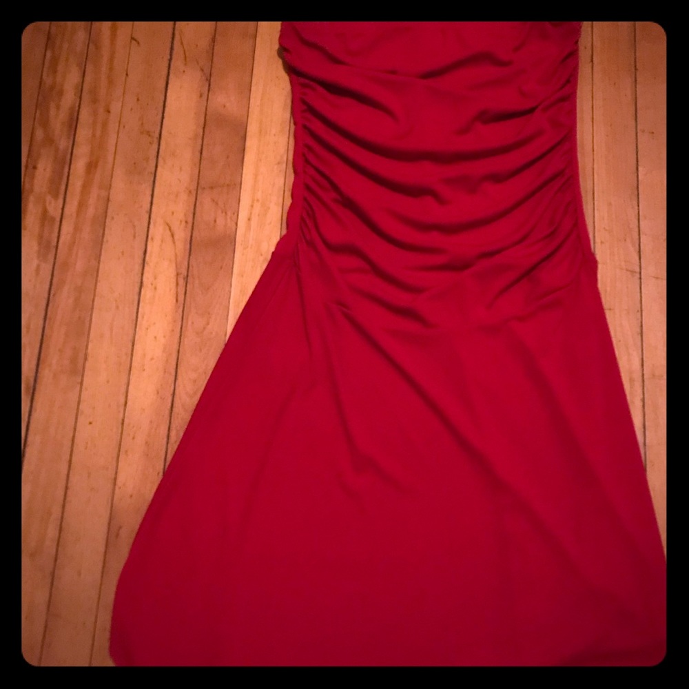 Strapless dress